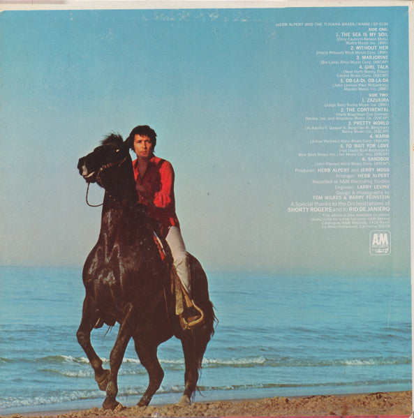 Herb Alpert & The Tijuana Brass : Warm (LP, Album, Ter)