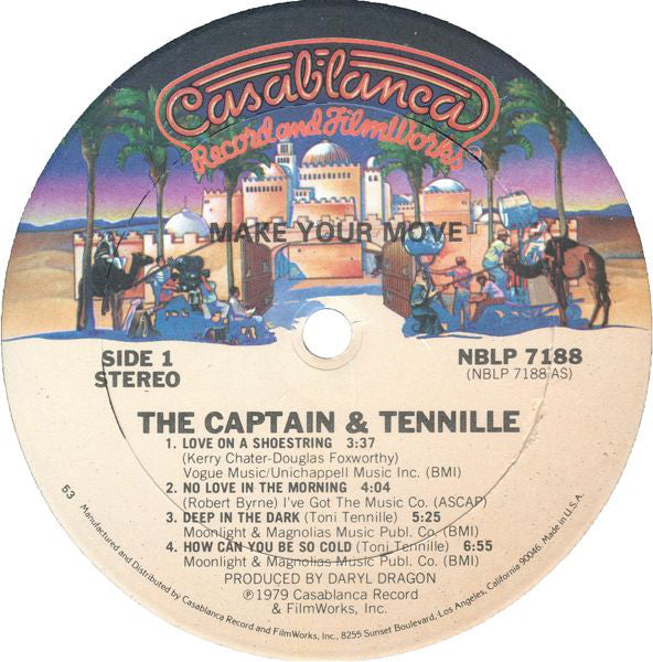 Captain And Tennille : Make Your Move (LP, Album, 53 )