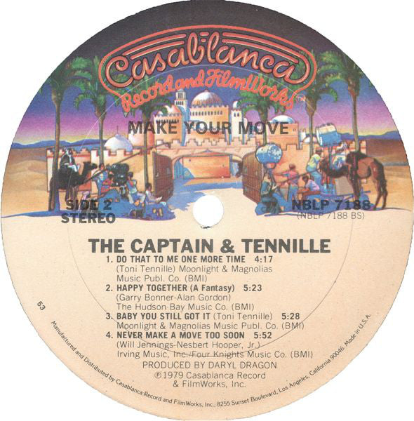 Captain And Tennille : Make Your Move (LP, Album, 53 )