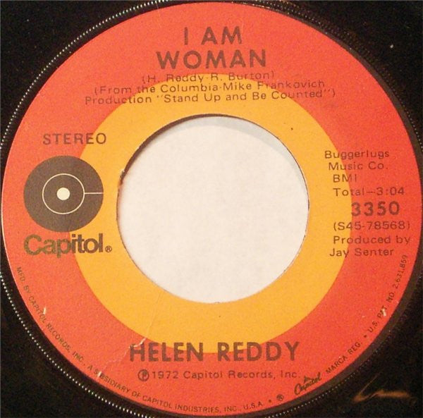 Helen Reddy : I Am Woman (7", Single, Los)