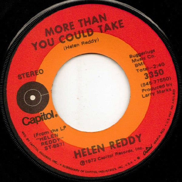 Helen Reddy : I Am Woman (7", Single, Los)