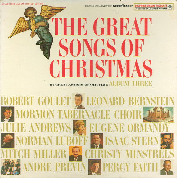 Various : The Great Songs Of Christmas, Album Three (LP, Album, Comp, Ltd, Pit)