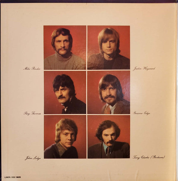 The Moody Blues : On The Threshold Of A Dream (LP, Album, Ter)