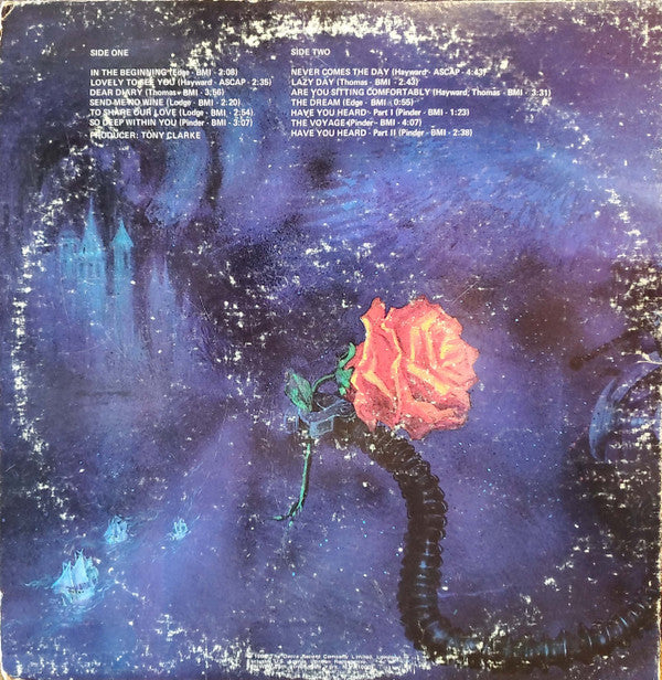 The Moody Blues : On The Threshold Of A Dream (LP, Album, Ter)