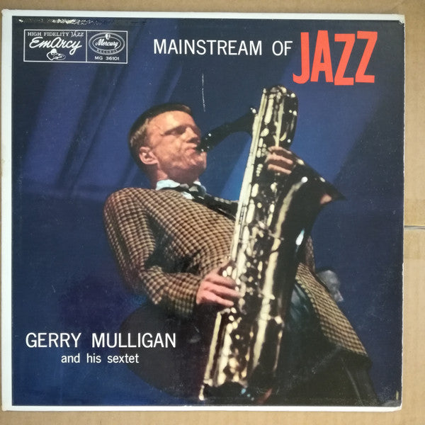 Gerry Mulligan And His Sextet : Mainstream Of Jazz (LP, Album, RE)