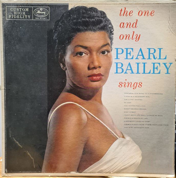 Pearl Bailey : The One And Only Pearl Bailey Sings (LP, Album, Mono, Styrene)