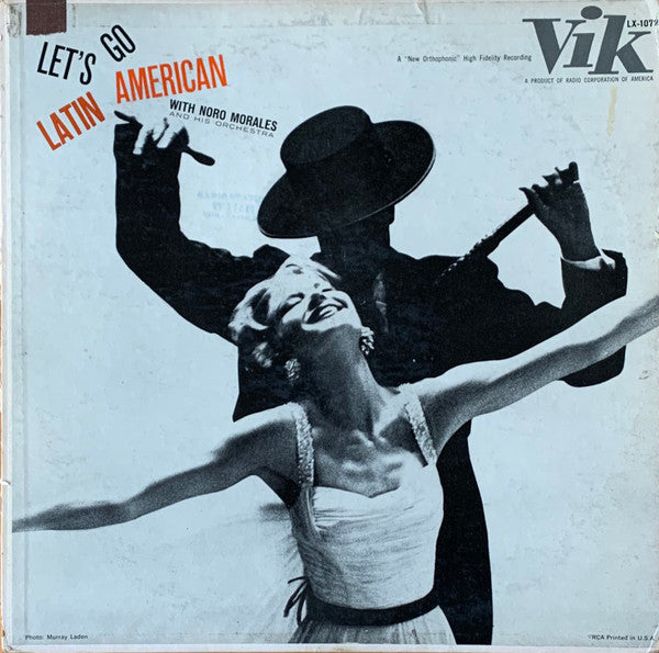 Noro Morales & His Orchestra : Let's Go Latin, American (LP, Album, Mono, Promo)