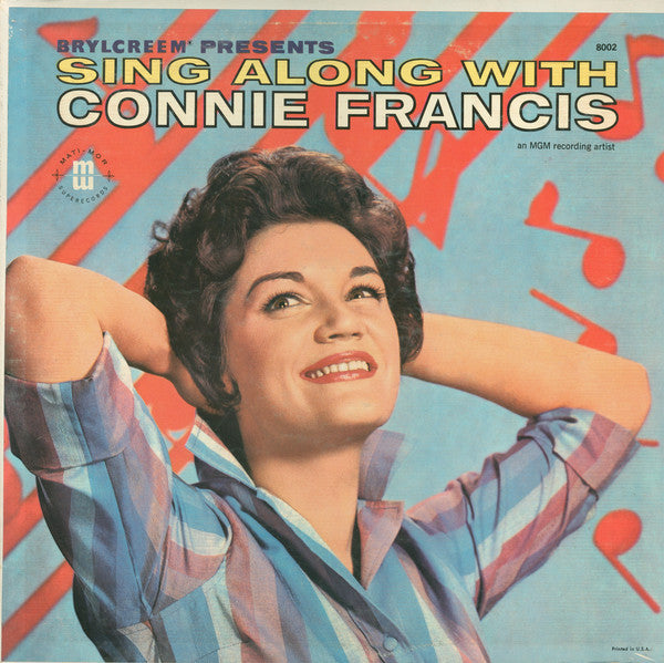 Connie Francis : Sing Along With Connie Francis (LP, Album, Hol)