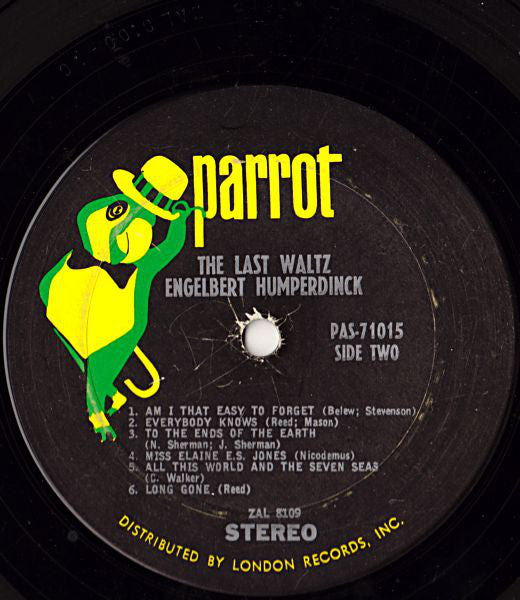Engelbert Humperdinck : The Last Waltz (LP, Album)