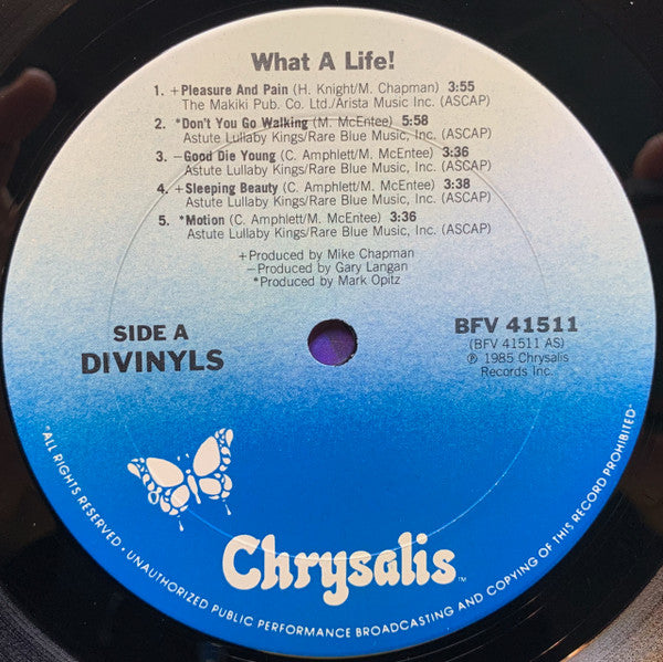 Divinyls : What A Life! (LP, Album, Car)