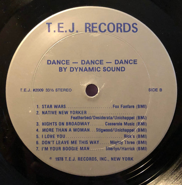 Dynamic Sound : Dance Dance Dance (LP, Album)