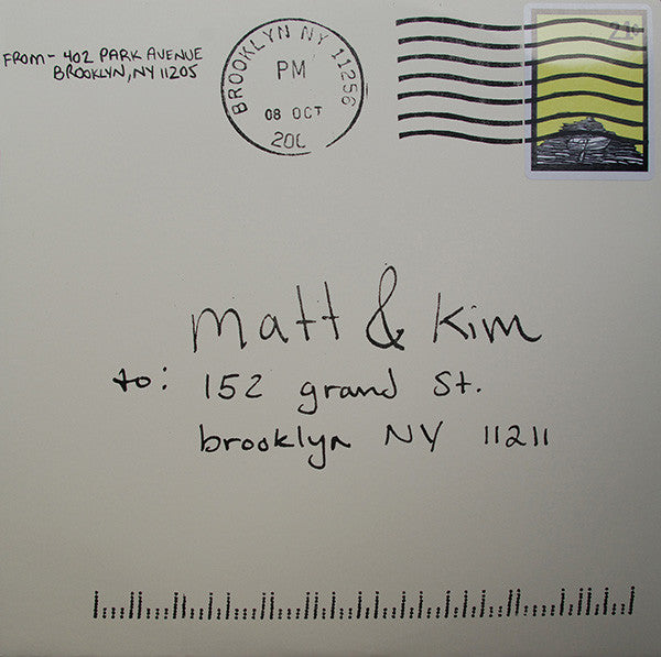 Matt & Kim : To/From (10", EP, Ltd)