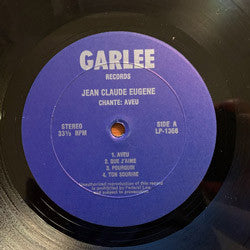 Jean-Claude Eugene : Chante: Aveu (LP)