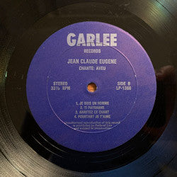 Jean-Claude Eugene : Chante: Aveu (LP)