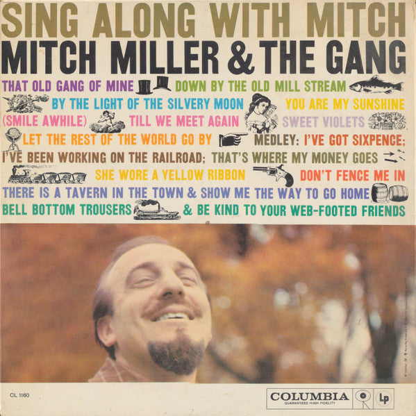 Mitch Miller & The Gang* : Sing Along With Mitch (LP, Gat)