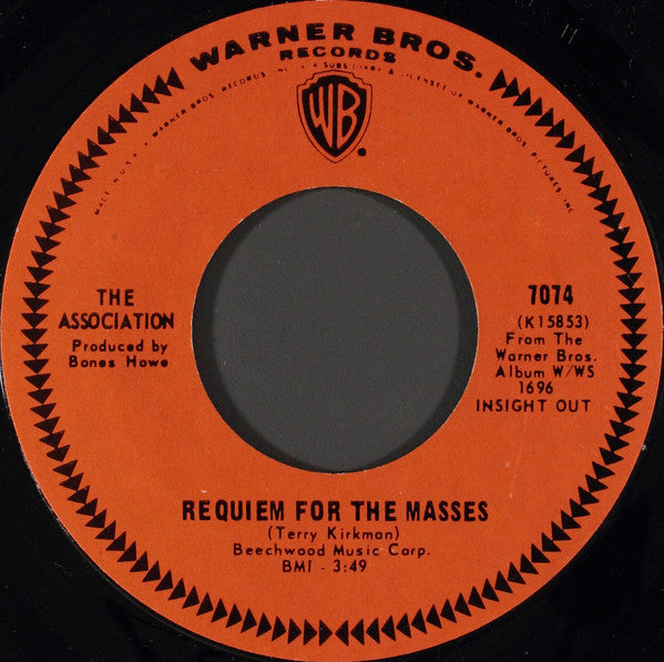 The Association (2) : Never My Love (7", Styrene, Pit)