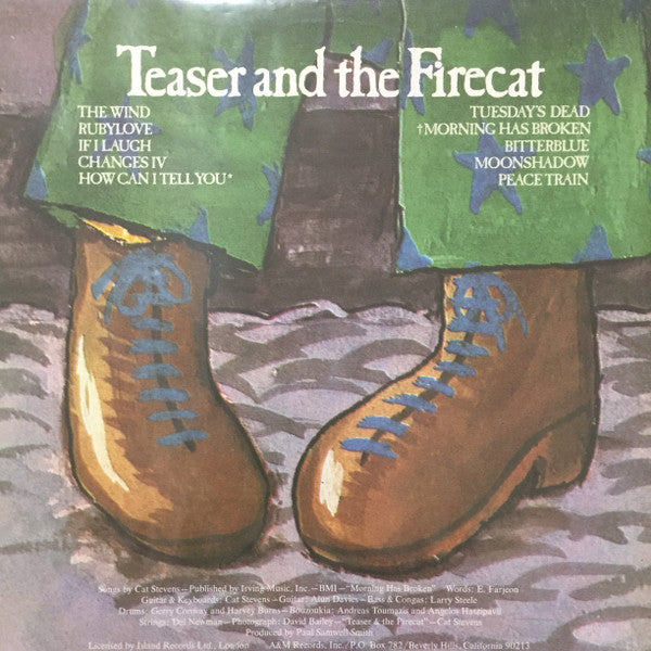 Cat Stevens : Teaser And The Firecat (LP, Album, RE, Ter)
