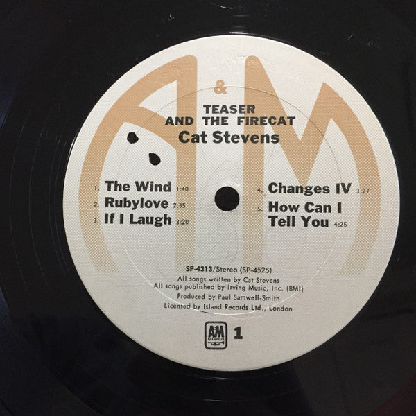 Cat Stevens : Teaser And The Firecat (LP, Album, RE, Ter)