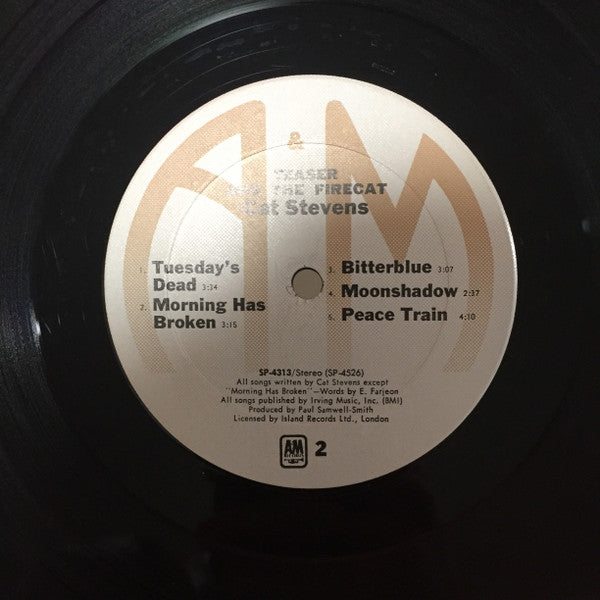 Cat Stevens : Teaser And The Firecat (LP, Album, RE, Ter)