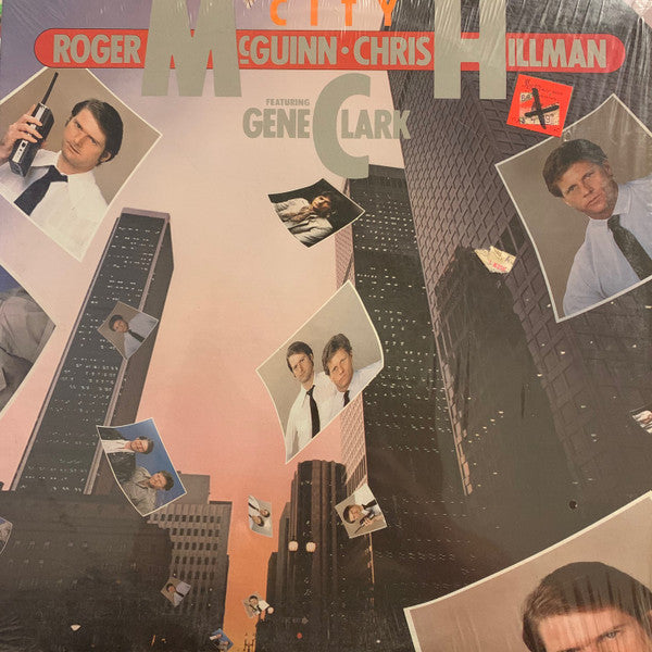 Roger McGuinn & Chris Hillman Featuring Gene Clark* : City (LP, Album, Win)