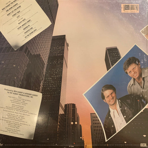 Roger McGuinn & Chris Hillman Featuring Gene Clark* : City (LP, Album, Win)