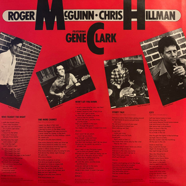 Roger McGuinn & Chris Hillman Featuring Gene Clark* : City (LP, Album, Win)