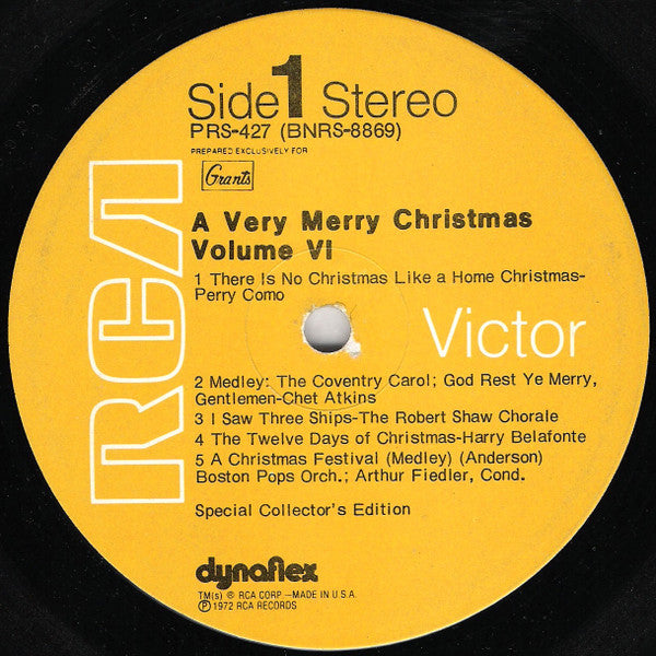 Various : A Very Merry Christmas, Volume VI (LP, Album, Comp, Roc)