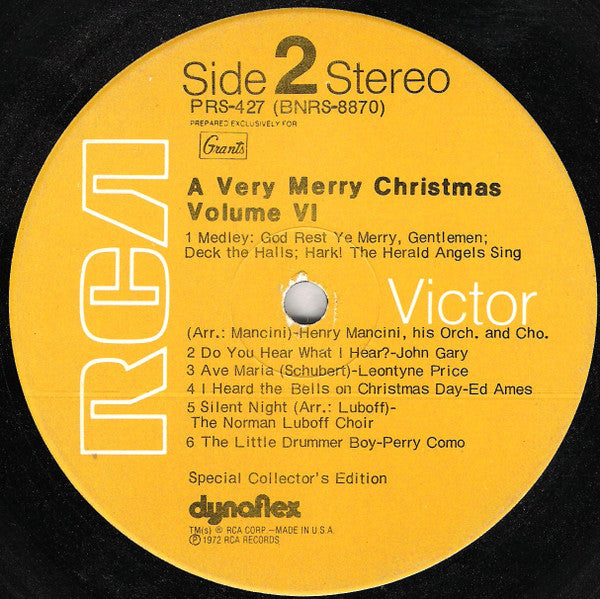 Various : A Very Merry Christmas, Volume VI (LP, Album, Comp, Roc)