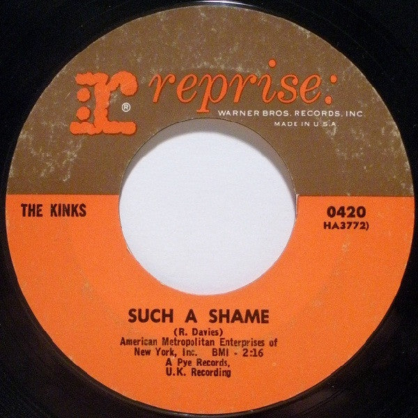 The Kinks : A Well Respected Man (7", Single, Styrene, Pit)