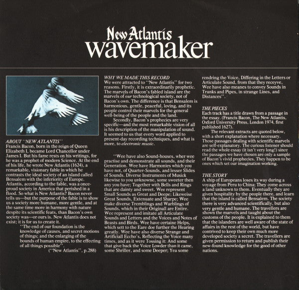 Wavemaker : New Atlantis (LP, Album)