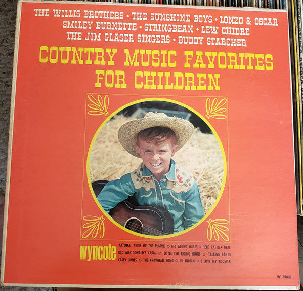 Various : Country Music Favorites For Children (LP, Comp, Mono)