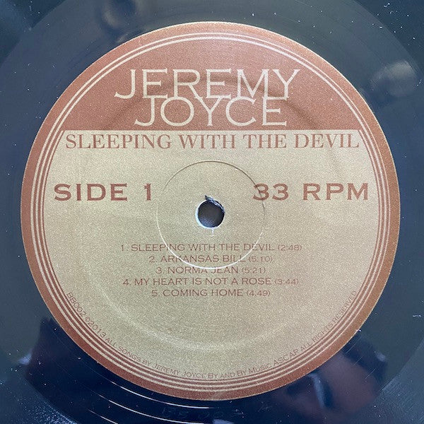 Jeremy Joyce : Sleeping With The Devil (LP)