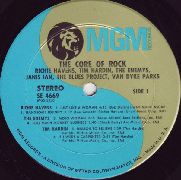 Various : The Core Of Rock (LP, Comp)