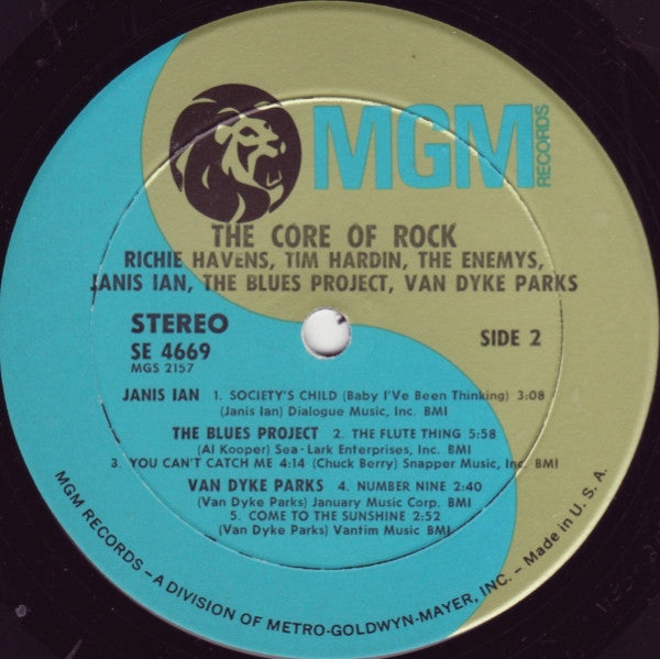 Various : The Core Of Rock (LP, Comp)