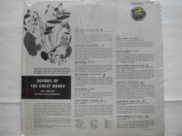 Glen Gray & The Casa Loma Orchestra :  Sounds Of The Great Bands! (LP, Album, RE)