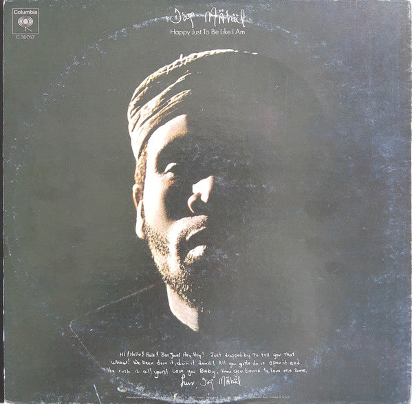 Taj Mahal : Happy Just To Be Like I Am (LP, Album, Ter)