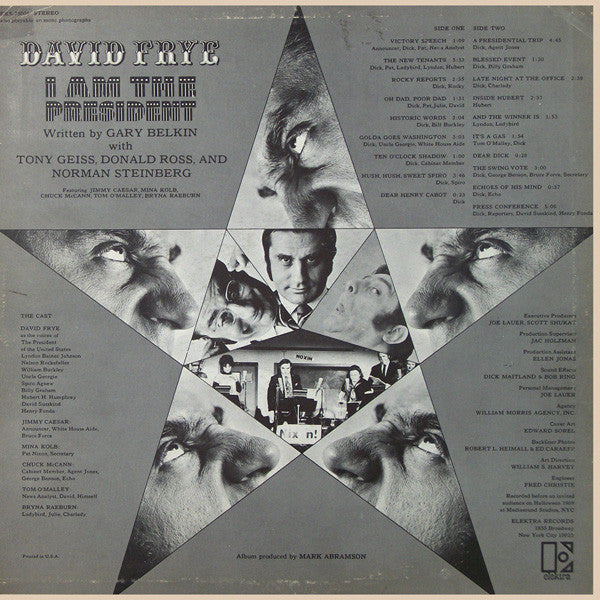 David Frye : I Am The President (LP, Album)