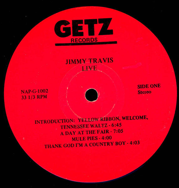 Jimmy Travis : Live (LP)