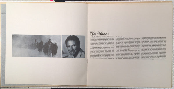 Maurice Jarre : Doctor Zhivago Original Soundtrack Album (LP, Album, Club, Cap)