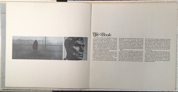 Maurice Jarre : Doctor Zhivago Original Soundtrack Album (LP, Album, Club, Cap)