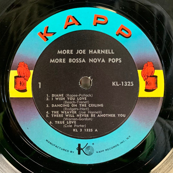 More Joe Harnell* : More Bossa Nova Pops (LP, Album, Mono, All)