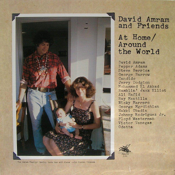 David Amram And Friends : At Home / Around The World (LP, Album)