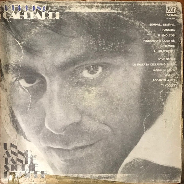 Peppino Gagliardi : Un Anno...Tante Storie D'Amore (LP, Album)