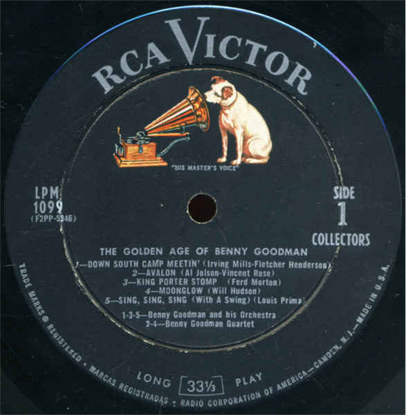 Benny Goodman And His Orchestra : The Golden Age Of Benny Goodman (LP, Comp, Mono)