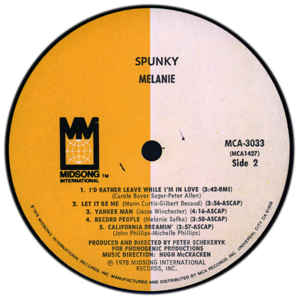 Melanie (2) : Phonogenic Not Just Another Pretty Face (Spunky) (LP, Album)