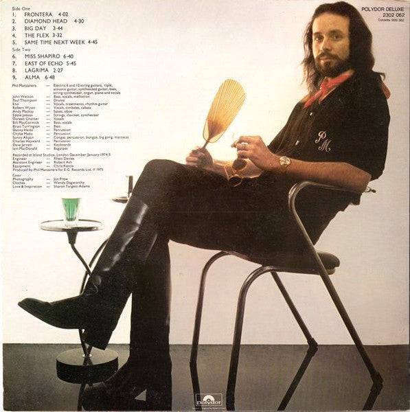 Phil Manzanera : Diamond Head (LP, Album, RE)