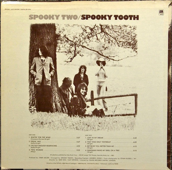 Spooky Tooth : Spooky Two (LP, Album, Pit)