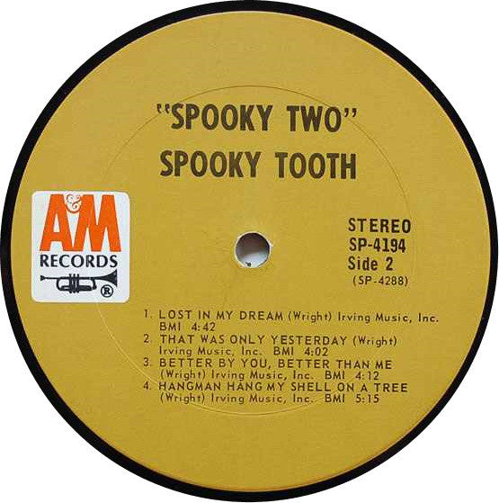Spooky Tooth : Spooky Two (LP, Album, Pit)