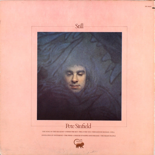 Pete Sinfield* : Still (LP, Album, Gat)