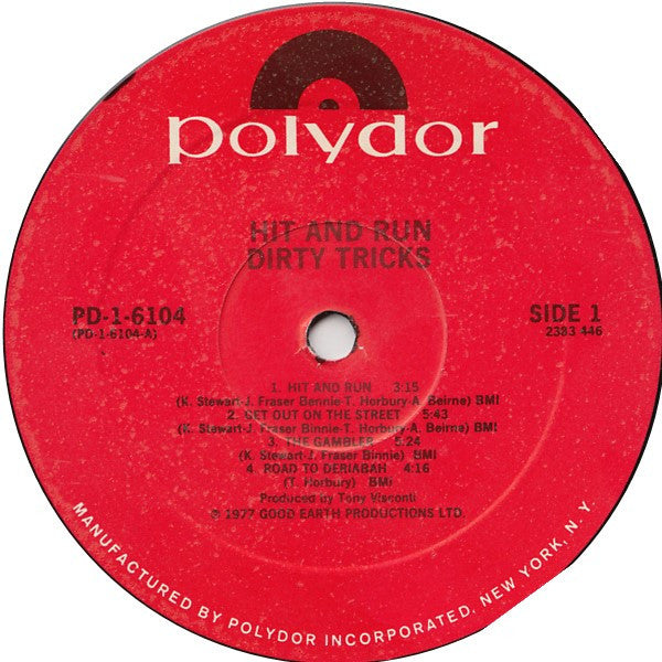 Dirty Tricks (2) : Hit And Run (LP, Album)